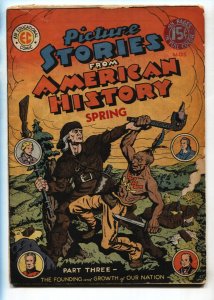 Picture Stories From American History #3--1947-- Daniel Boone- -EC --comic book