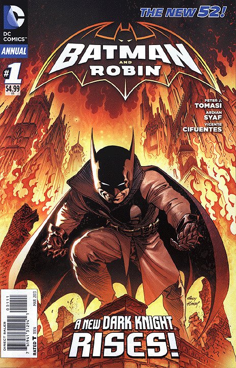 BATMAN & ROBIN ANNUAL (2013 Series) #1 Very Good Comics Book