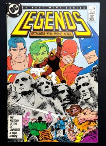 Legends #1-5 (1986) [Lot 5bks][KEYS] - ALL NM!