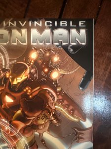 Invincible Iron Man #1 Larroca Cover (2008)