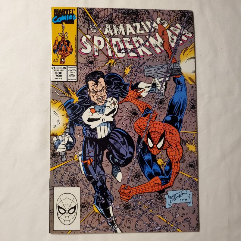 Amazing Spider-Man 330 Near Mint-  Cover by Erik Larsen