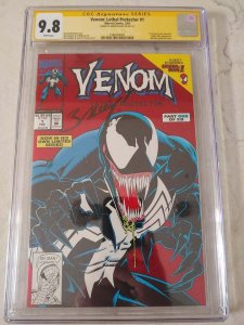 Venom: Lethal Protector #1 CGC 9.8 (1993) - Signed by Bagley! MOVIE IS COMING!