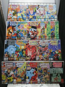 Justice League International to America (DC 1987-96) Mini-Library Lot of 124Diff