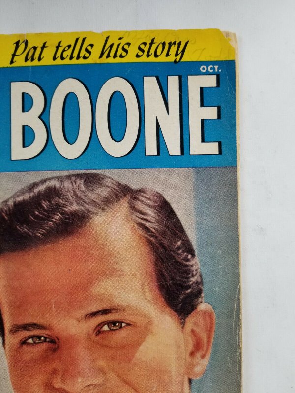 Pat Boone #1 Sep Oct 1959 DC Silver Age Comic Book VG 4.0 10 Cent Cover