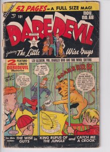 DAREDEVIL COMICS #68 (Nov 1950) FA 1.0, SEE DESCRIPTION