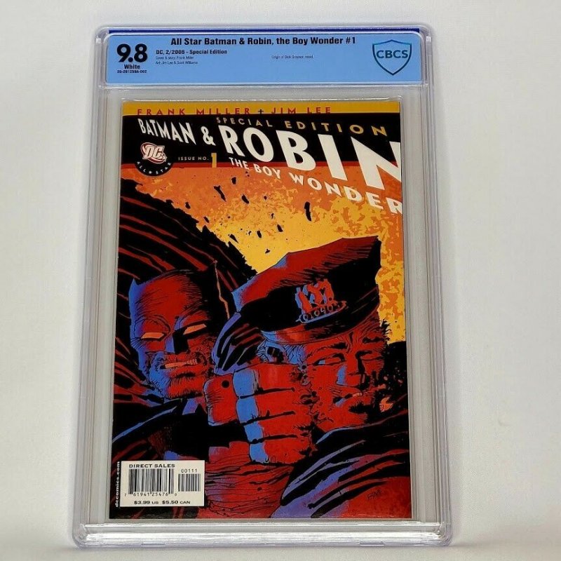 All Star Batman and Robin the Boy Wonder #1 Special Edition DC 2006 CBCS 9.8