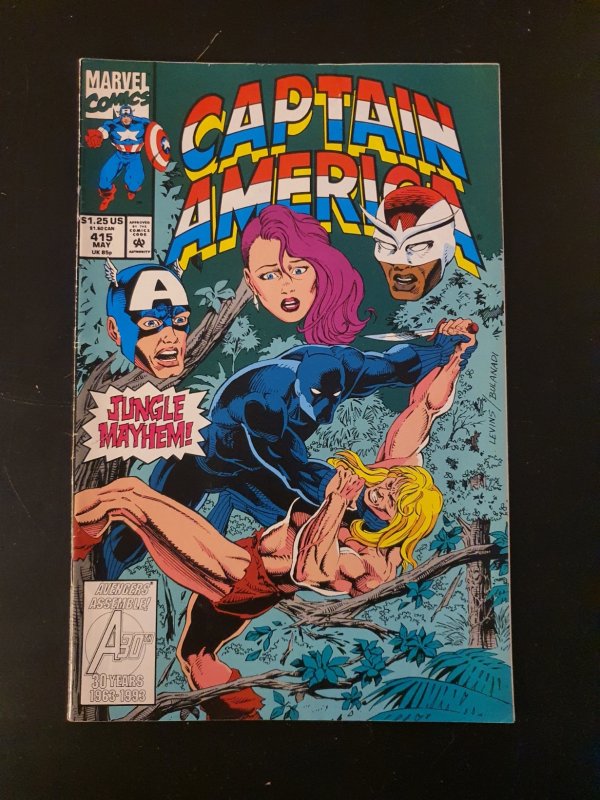 Captain America #415 Direct Edition (1993)