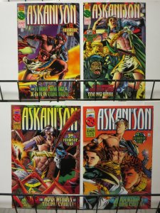 ASKANISON (1996) 1-4  X-Men tie-in COMPLETE Adventures of Young Cable Stryfe 