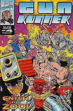 Gun Runner #4 VG; Marvel UK | low grade comic - save on shipping - details insid