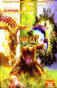 Project Superpowers: Chapter Two #7A VF ; Dynamite | Alex Ross Man-Cat