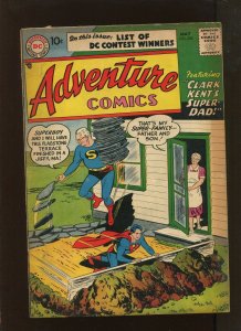 ADVENTURE COMICS #236 (6.0) CLARK KENT'S SUPER DAD!