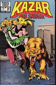Ka-Zar the Savage #26 (1983) Ka-Zar