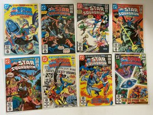 All Star Squadron lot 33 different from #2-61 avg 8.0 VF (1981-86) 
