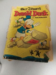 Four Color #394 dell comics 1952 Donald Duck Malayalaya Barks cover golden age