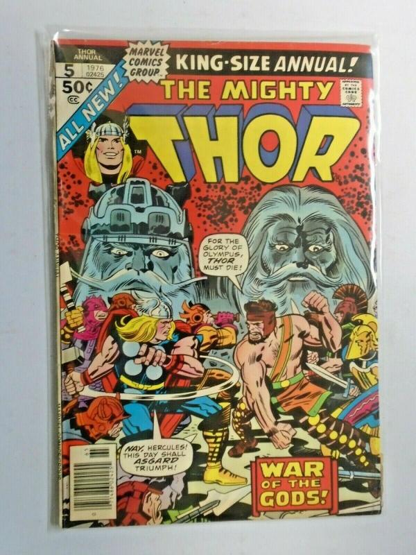 Thor #5 Annual 1st Series 5.0 (1976)
