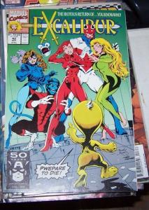 Excalibur #42 (Oct 1991, Marvel) NIGHTCRAWLER PHOENIX PSYLOCKE KITTY pride