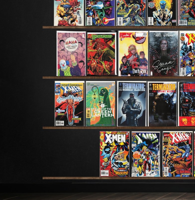 Huge Lot 130+ Comics with X-Men, Action Comics, The Uncanny X-Men & More!