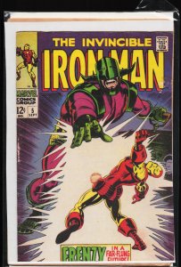 Iron Man #5 (1968) Iron Man
