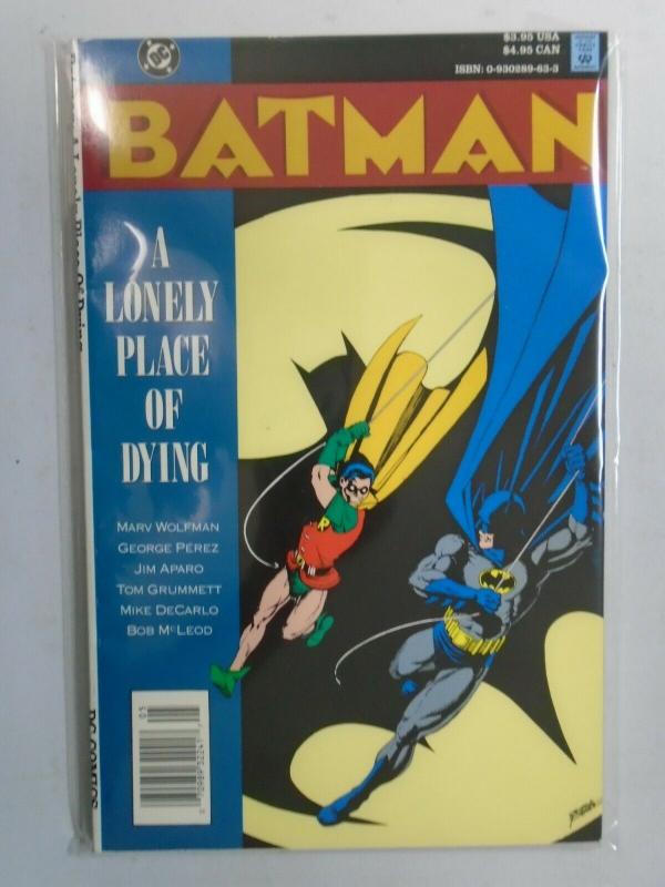 Batman a Lonely Place of Dying SC TPB (1990 1st Print) 6.0/FN