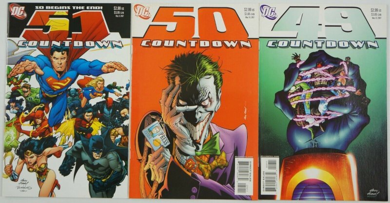 Countdown to Final Crisis #1-51 VF/NM complete series - justice league dc comics