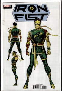 Iron Fist #3 Variant Cover (2022)