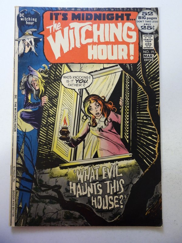 The Witching Hour #19 (1972) VG Condition large moisture ring fc