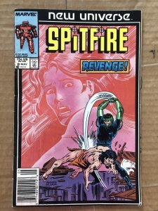 Spitfire and the Troubleshooters #8 Newsstand Edition (1987)