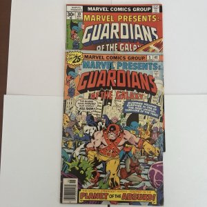MARVEL PRESENTS #5 AND #10 GUARDIANS OF THE GALAXY VERY GOOD CONDITION