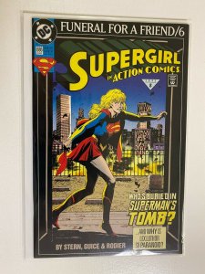 Action Comics #686 Supergirl app. 6.0 VF (1993)