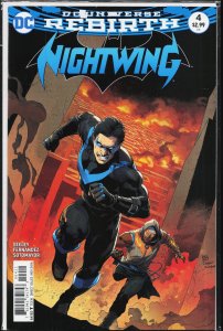 Nightwing #4 Variant Cover (2016) Nightwing