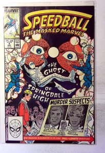 Speedball #4 (1988) Marvel Comics 1st Print Comic Book