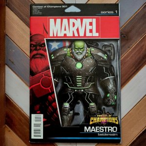CONTEST of CHAMPIONS #1 (Marvel 2015) 1st App WHITE FOX / Maestro JTC Action Fig