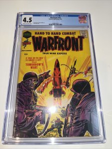 Waterfront (1958) # 34 (CGC 4.5 ) Atomic Bomb Cover • Jack Kirby Cover Census=3