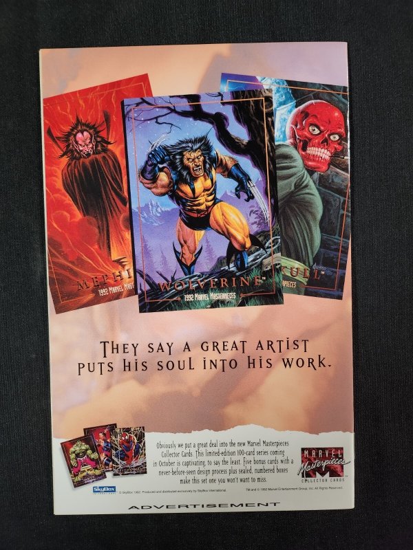 Spider-Man 2099 #1 - Signed by Rick Leonardi / Foil Cover (8.0) 1992