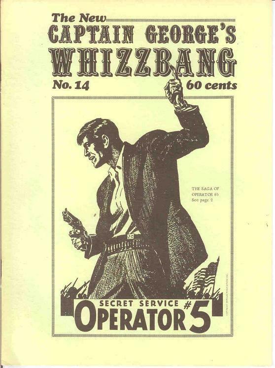 CAPTAIN GEORGES WHIZZBANG 14 VF-NM ROY ROGERS, OPERATOR