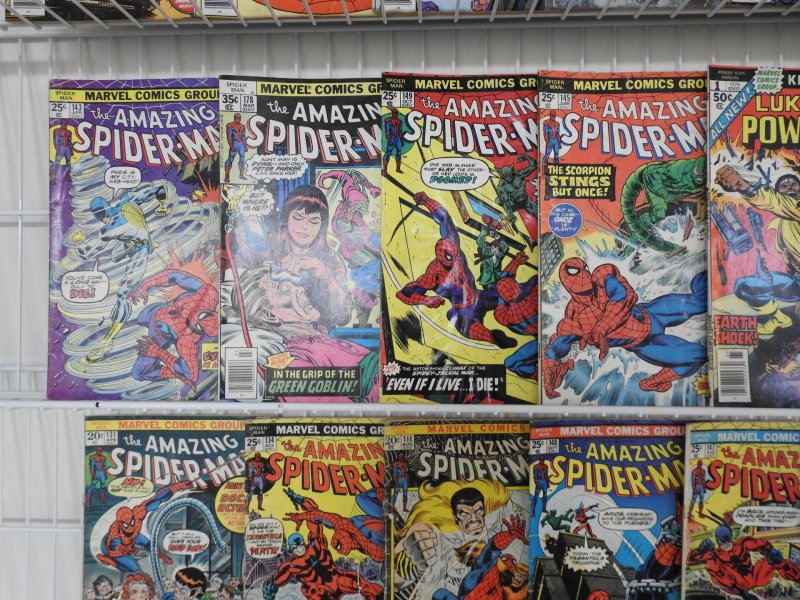 Sweet Lot 36 Bronze Age Marvels W/Spider-Man, Thor, Conan+ Avg GVG Condition!