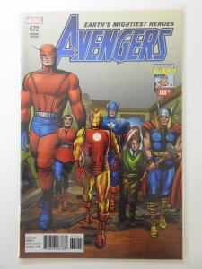 The Avengers #672 Jack Kirby Tribute Cover!! Variant!