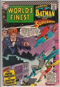 World's Finest #160 (Sep-66) VG+ Affordable-Grade Superman, Batman, Robin