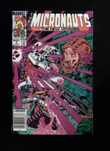 Micronauts The New Voyages #4  MARVEL Comics 1985 VF+ NEWSSTAND