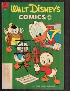 Walt Disney's Comics and Stories #163 ~ Barks Art ~ 1953 (7.5) WH