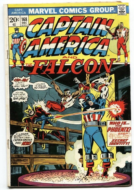 CAPTAIN AMERICA #168 First Baron Zemo-1973-MCU Movie.