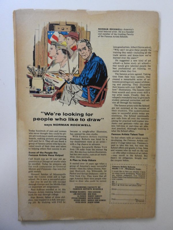 Strange Tales #150 (1966) GD+ Condition! 1 1/2 in spine split, moisture stain