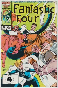 Fantastic Four #294 (Sep 1986, Marvel), VFN condition (8.0)