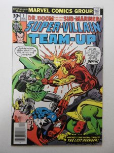Super-Villain Team-Up #9 (1976) FN+ Condition!