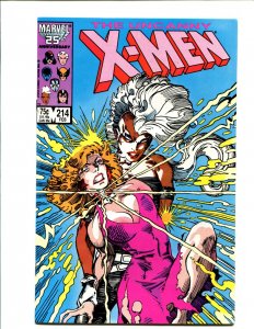Uncanny X-Men #214 - WE COMBINE SHIPPING! (9.0) 1987