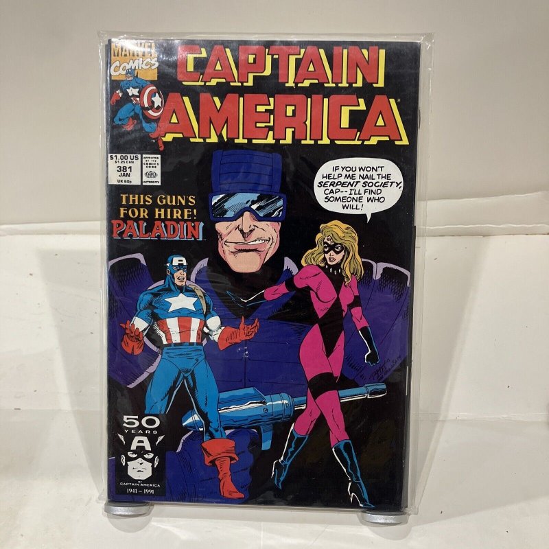 Captain America Marvel Comics 381