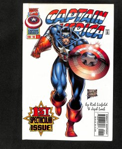 Captain America (1996) #1 1st Rikki Barnes!