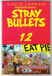 STRAY BULLETS #12, NM-, David Lapham, El Capitan, 1st, 1995, more in store