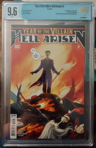 Year of the Villain: Hell Arisen #3 CBCS 9.6 1st App of Punchline