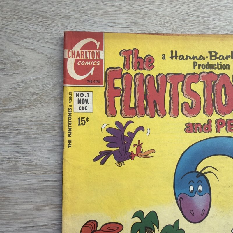 The Flintstones and Pebbles #1 Nov. 1970 Charlton